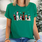 Christmas Dogs, Dalmation, Frenchie, Dog Lovers, Santa, Pet Super Soft Tees