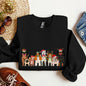 Christmas Dogs, Dog Lovers, Santa, Pet Sweatshirt