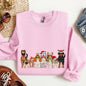 Christmas Dogs, Dog Lovers, Santa, Pet Sweatshirt