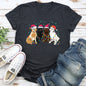 Christmas Dogs, Labrador, Dog Lovers, Santa, Pet Super Soft Tees