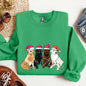 Christmas Dogs, Labrador, Dog Lovers, Santa, Pet Sweatshirt