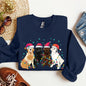 Christmas Dogs, Labrador, Dog Lovers, Santa, Pet Sweatshirt