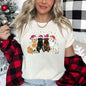 Christmas Dogs, Labrador, Dog Lovers, Santa, Pet Super Soft Tees