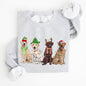 Christmas Dogs, Retriever, Labrador, Santa, Cute Sweatshirt