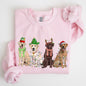 Christmas Dogs, Retriever, Labrador, Santa, Cute Sweatshirt