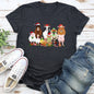 Christmas Farm Animals, Farm Life, Cow, Sheep, Horse, Chicken, Cat, Dog Super Soft Tees