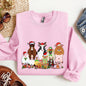 Christmas Farm Animals, Farm Life, Cow, Sheep, Horse, Chicken, Cat, Dog Sweatshirt