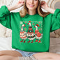 Christmas Geese, Sweaters, Funny, Adorable, Cute, Retro Sweatshirt