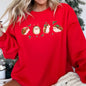 Christmas Hedgehog Adorable Sweatshirt
