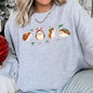 Christmas Hedgehog Adorable Sweatshirt