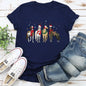Christmas Horses, Horse Lovers, Santa Super Soft Tees