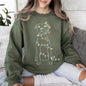 Christmas Pit Bull, Lights, Cute, Dog Lover, Pitty, Santa, Gift Sweatshirt