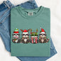 Christmas Raccoons, Raccoon Lovers, Santa, Winter, Snow, Xmas Tshirt Comfort Colors T-Shirt
