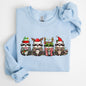 Christmas Raccoons, Raccoon Lovers, Santa, Winter, Snow, Xmas Sweatshirt