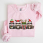Christmas Raccoons, Raccoon Lovers, Santa, Winter, Snow, Xmas Sweatshirt