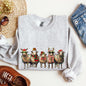 Christmas Sheep, Sheep Lovers, Santa, Farm Life Sweatshirt