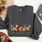 Christmas Sheep, Sheep Lovers, Santa, Farm Life Sweatshirt