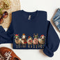 Christmas Sheep, Sheep Lovers, Santa, Farm Life Sweatshirt