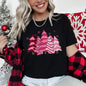 Christmas Snack Trees, Pink, Little Debbie Super Soft Tees