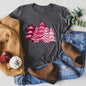 Christmas Snack Trees, Pink, Little Debbie Super Soft Tees