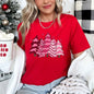 Christmas Snack Trees, Pink, Little Debbie Super Soft Tees