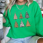 Christmas Trees Animal Print Sweatshirt