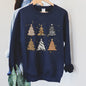 Christmas Trees Animal Print Sweatshirt