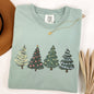 Christmas Trees, Winter, Snow, Santa Tshirt Comfort Colors T-Shirt