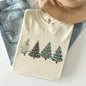 Christmas Trees, Winter, Snow, Santa Tshirt Comfort Colors T-Shirt