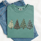 Christmas Trees, Winter, Snow, Santa Tshirt Comfort Colors T-Shirt