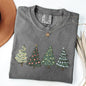 Christmas Trees, Winter, Snow, Santa Tshirt Comfort Colors T-Shirt