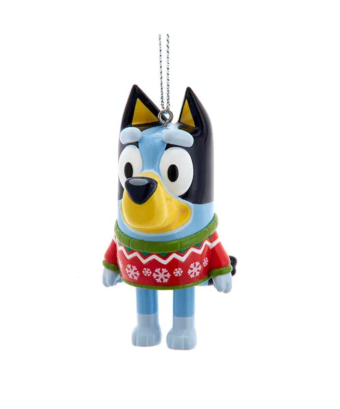Christmas Ornament - Bluey™ in Sweater Holiday Decor 3.5"