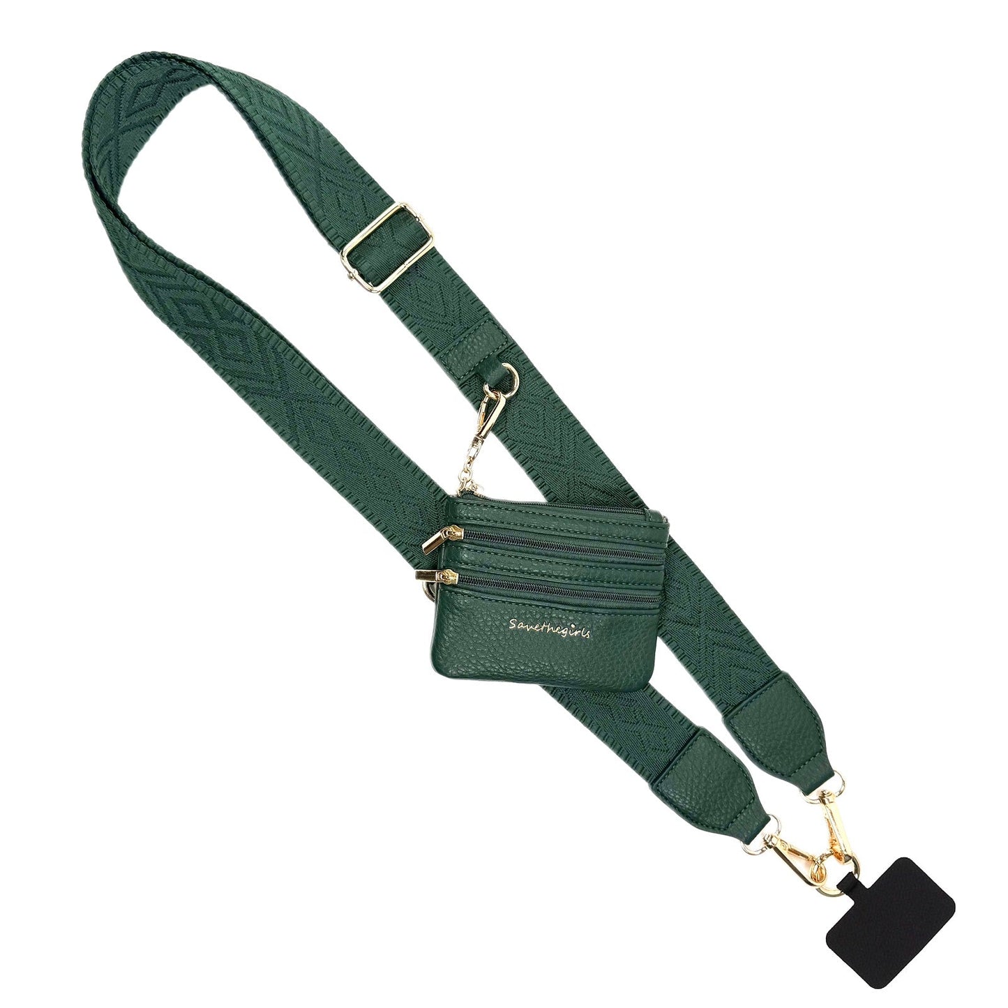 Clip & Go Strap w/Zippered Pouch Classic