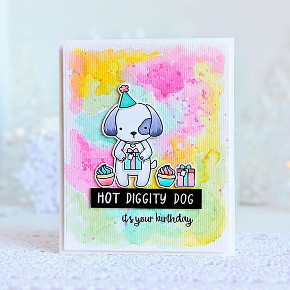 Clear DIY Dog Metal Cutting Dies Stencils