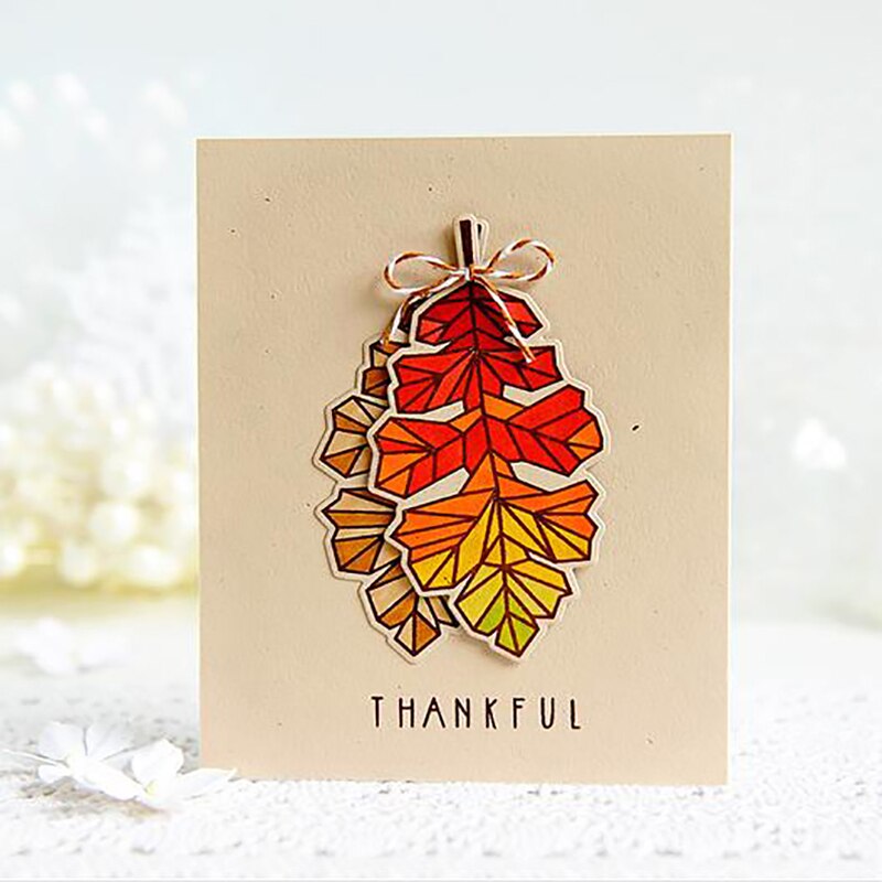 Clear Making DIY Leaf Metal Cutting Dies Stencils