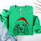 Cocker Spaniel, Santa, Dog, Christmas, Dog Lover, Pet Sweatshirt