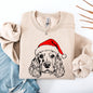 Cocker Spaniel, Santa, Dog, Christmas, Dog Lover, Pet Sweatshirt