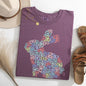 Colorful Bows, Easter, Bunny, Jesus, Rabbit, Holiday Tshirt Comfort Colors T-Shirt