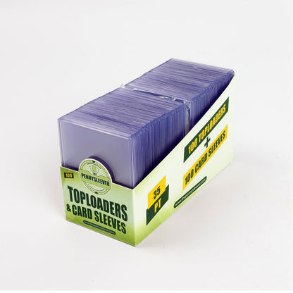 35 pt Toploader (100 count) with Sleeves COMBO Packs
