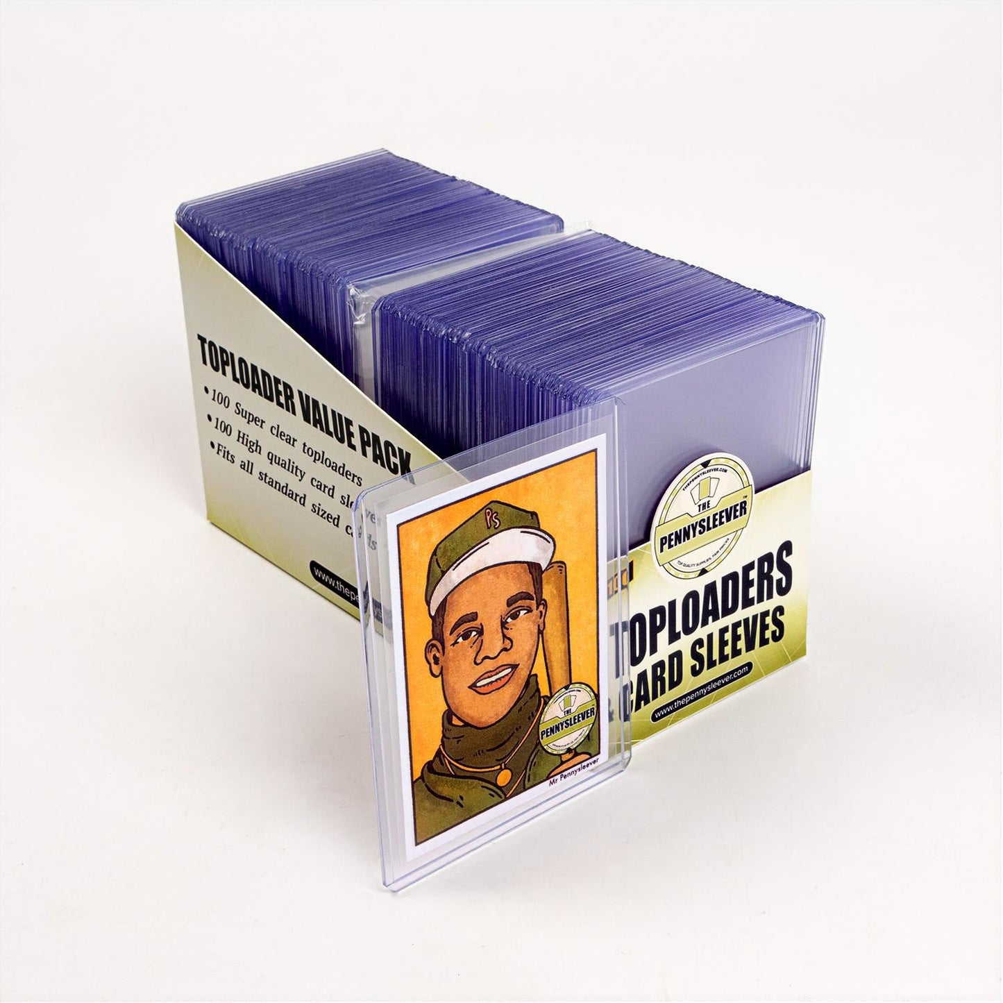 35 pt Toploader (100 count) with Sleeves COMBO Packs