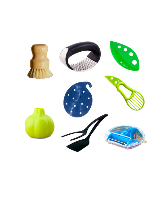 Choixe. Kitchen Accessories Set - 8pcs | Kitchen + Metal