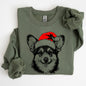 Corgi, Santa, Dog, Christmas, Dog Lover, Pet Sweatshirt