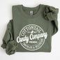 Cottontail Candy Company, Retro Sign, Easter Sweatshirt