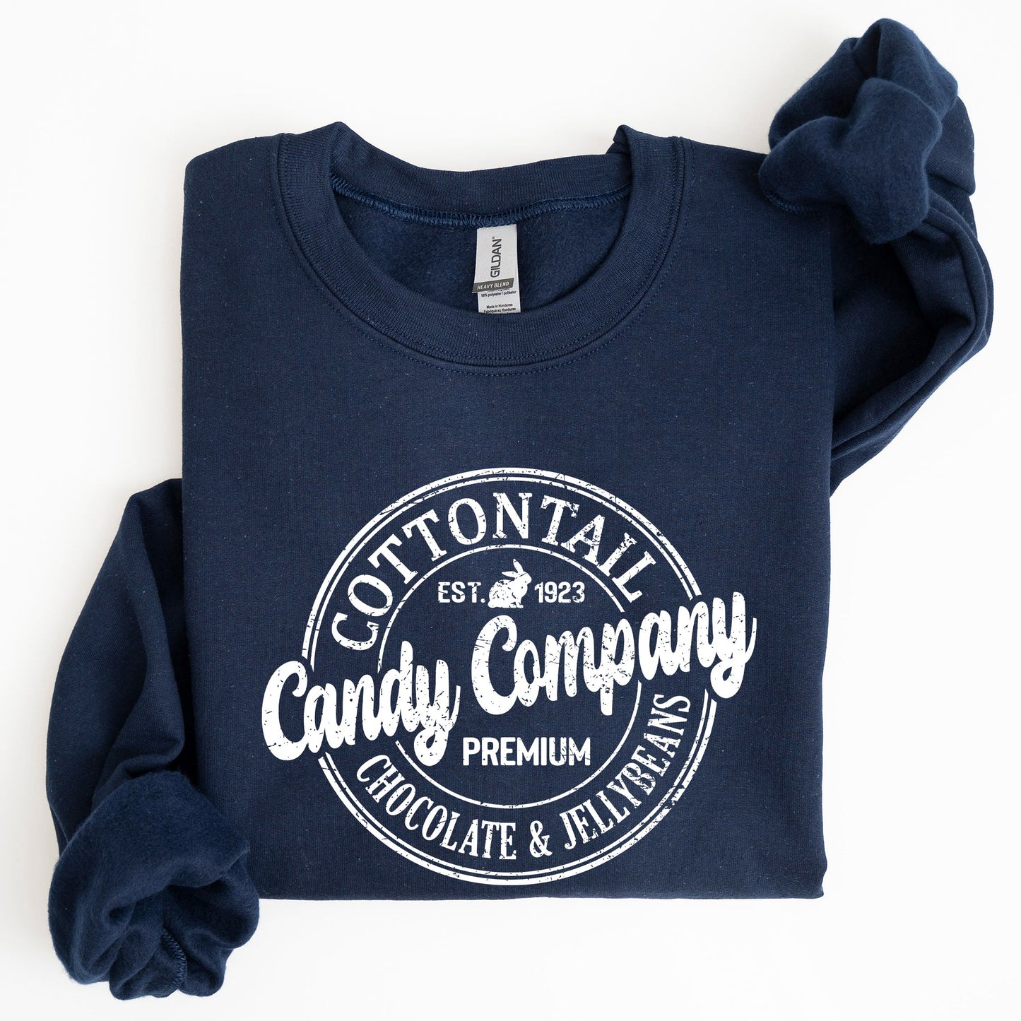Cottontail Candy Company, Retro Sign, Easter Sweatshirt