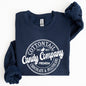 Cottontail Candy Company, Retro Sign, Easter Sweatshirt