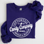 Cottontail Candy Company, Retro Sign, Easter Sweatshirt