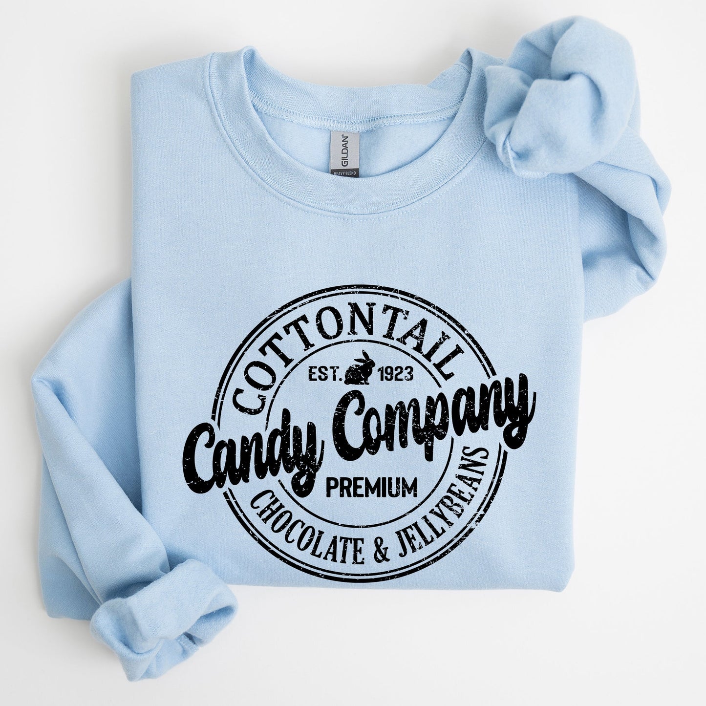 Cottontail Candy Company, Retro Sign, Easter Sweatshirt