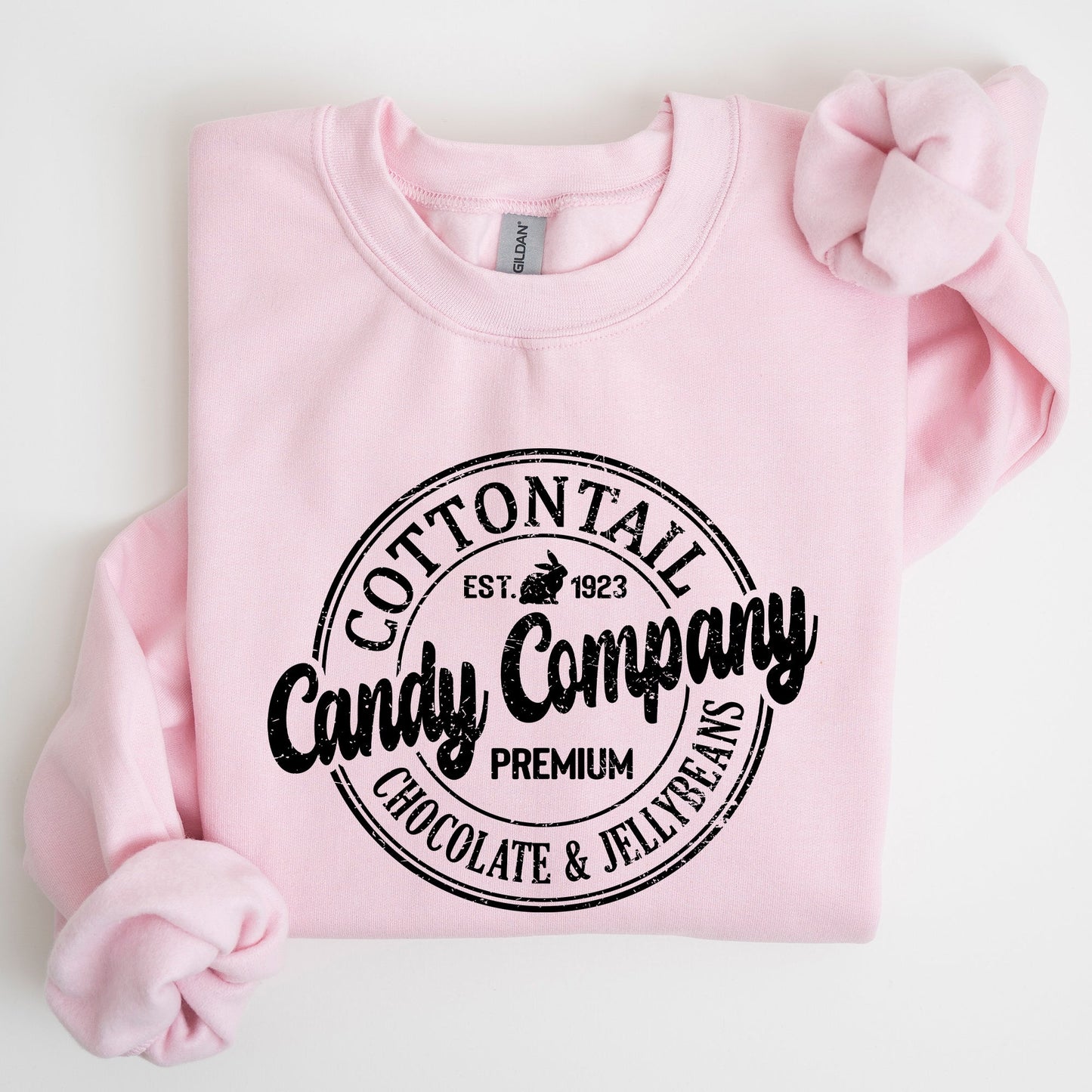 Cottontail Candy Company, Retro Sign, Easter Sweatshirt
