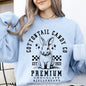 Cottontail Candy, Easter, Bunny, Jesus, Rabbit, Holiday Sweatshirt