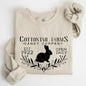 Cottontail Farms Candy Company, Retro Sign, Easter Sweatshirt